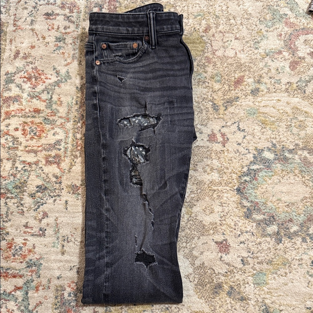 American Eagle Outfitters Black Skinny Jeans